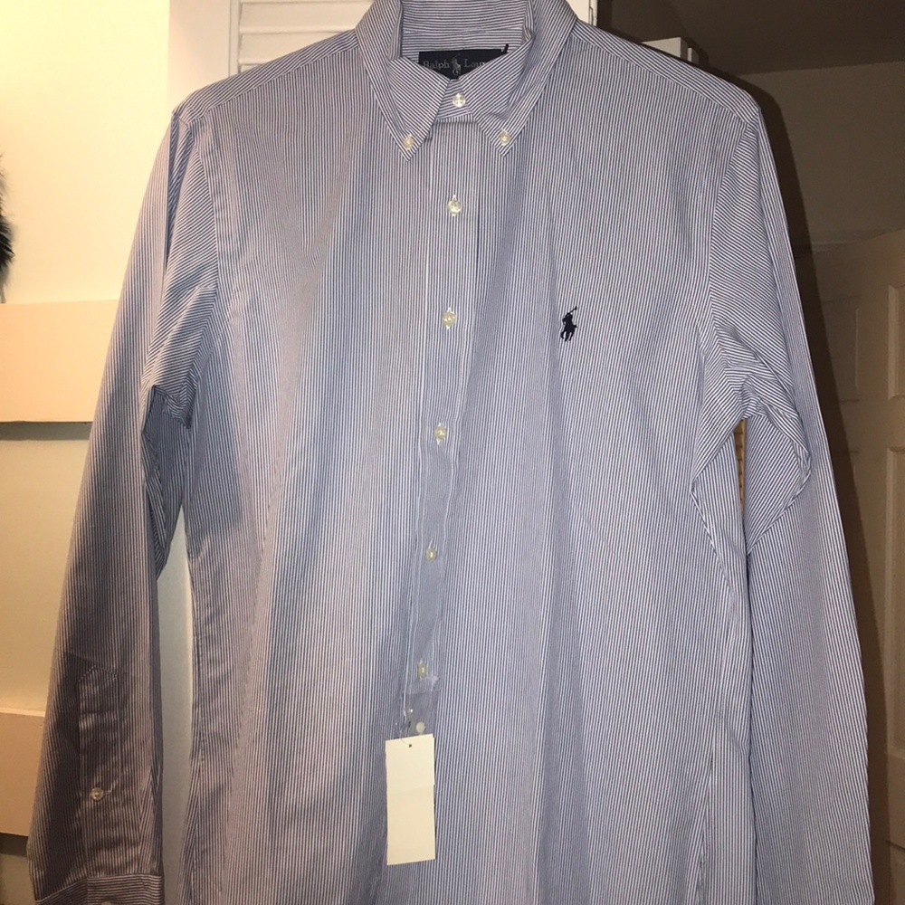 Polo Ralph Lauren custom fit button down. NWT